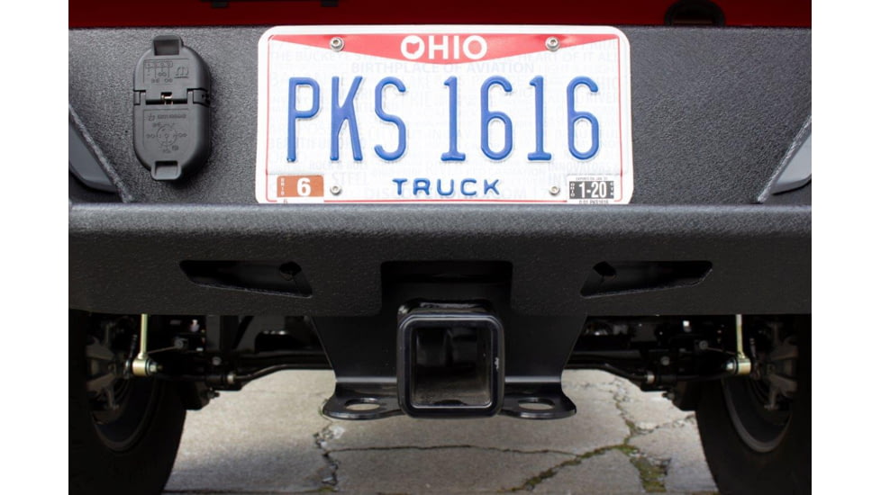 Fishbone Offroad JT Gladiator Mako Rear Bumper for Jeep Gladiator JT 2018 - 2020, Texture Black, FB22149