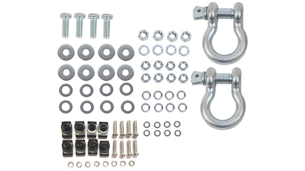 Fishbone Offroad Manowar JK Front Winch Bumper, Jeep Wrangler JK 2007 - 2018, Black Textured, FB22045