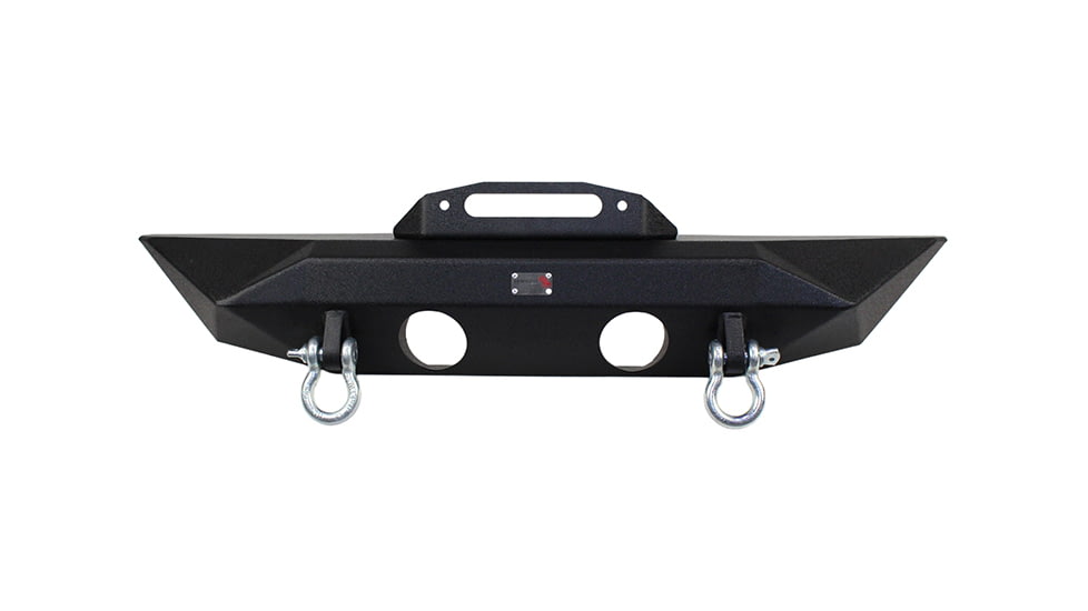 Fishbone Offroad Manowar JK Front Winch Bumper, Jeep Wrangler JK 2007 - 2018, Black Textured, FB22045