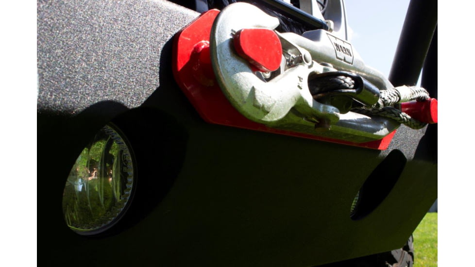 Fishbone Offroad Mid-Width Winch Front Bumper, Jeep Wrangler JL 2018 - 2020, Black Textured, FB22088