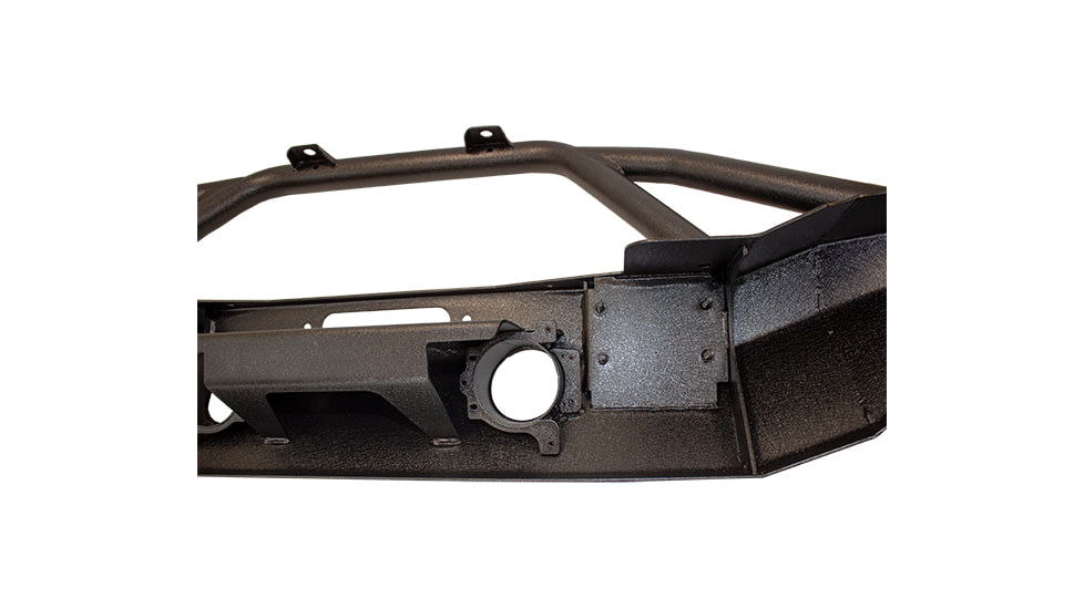 Fishbone Offroad Mid-Width Winch Front Bumper, Jeep Wrangler JL 2018 - 2020, Black Textured, FB22088