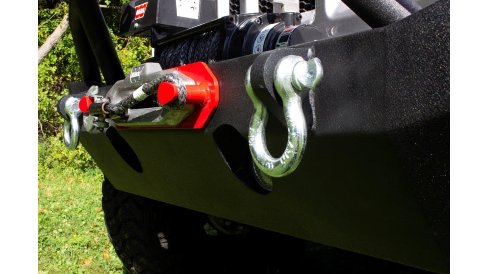 Fishbone Offroad Mid-Width Winch Front Bumper, Jeep Wrangler JL 2018 - 2020, Black Textured, FB22088