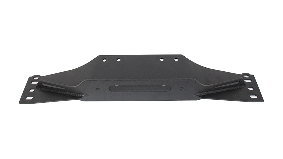 Fishbone Offroad Piranha Series Winch Plate, Jeep Wrangler TJ 1997 - 2006, Black Textured, FB21052