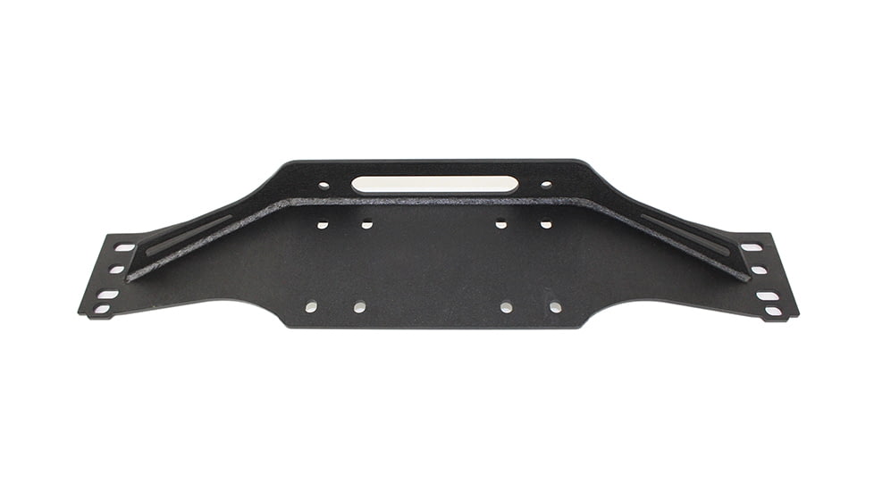Fishbone Offroad Piranha Series Winch Plate, Jeep Wrangler TJ 1997 - 2006, Black Textured, FB21052