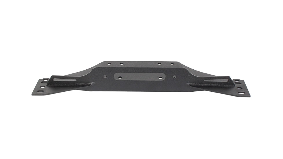 Fishbone Offroad Piranha Series Winch Plate, Jeep Wrangler TJ 1997 - 2006, Black Textured, FB21052