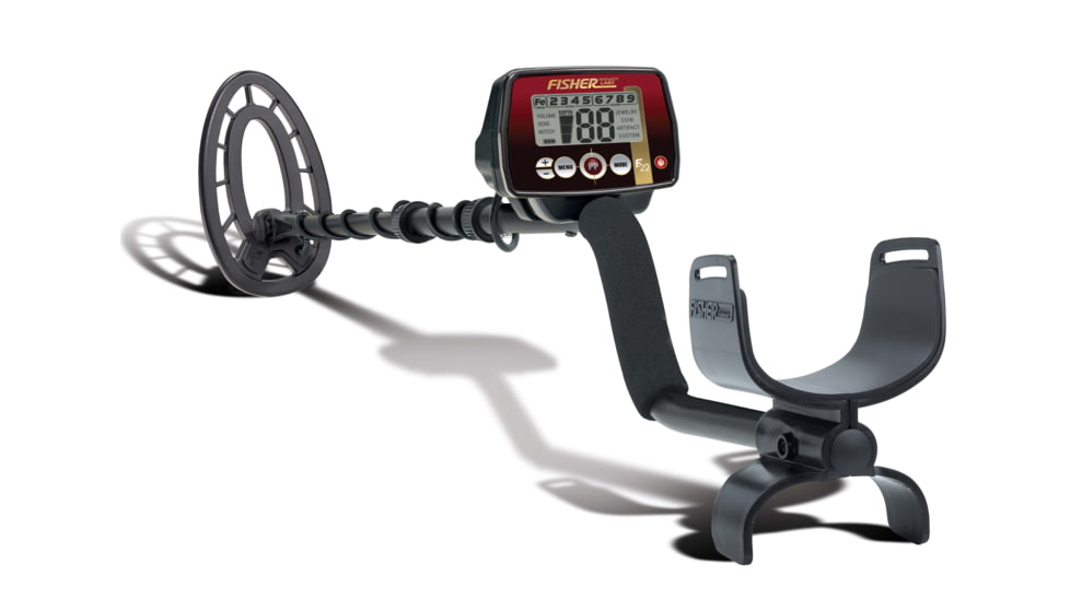 Fisher F22 Weatherproof Metal Detector, Black, Standard, F22