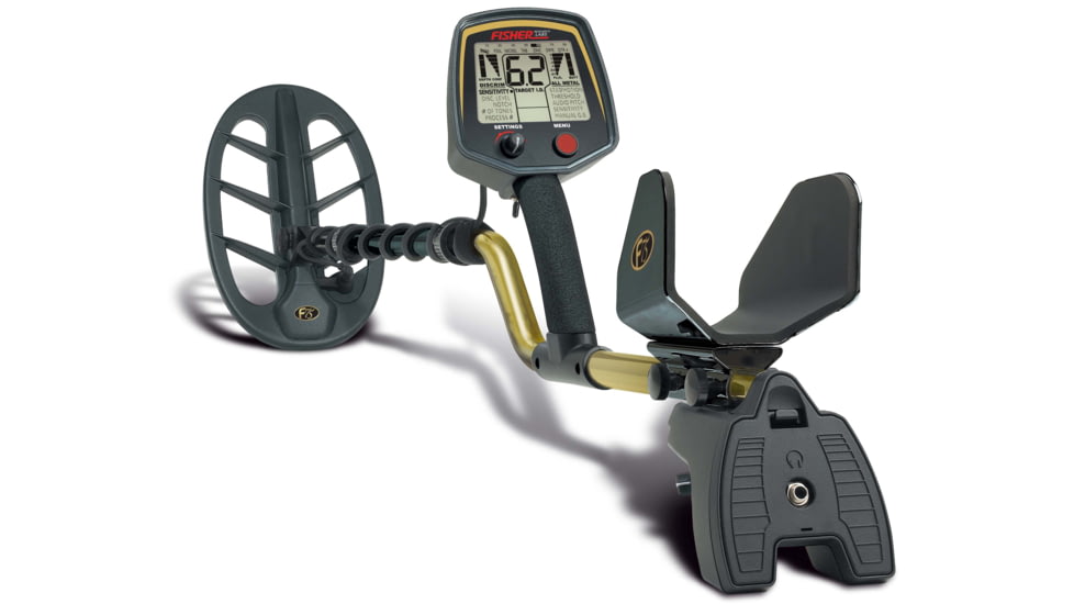 Fisher F75 Metal Detector, Black, Standard, F75