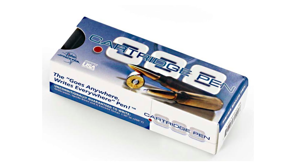 Fisher Space Pen .338 Caliber LAPUA Mag Brass Casing Space Pen with RealTree Logo, Raw Brass, 338-RT