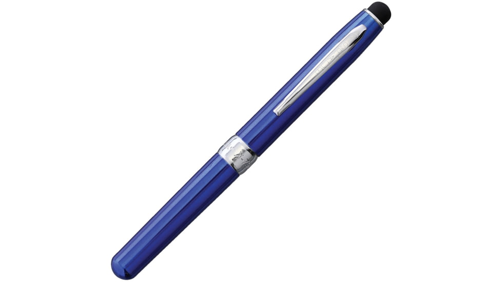 Fisher Space Pen Blueberry Executive Style Pen w/Comfort Grip and Stylus FSPX750BS