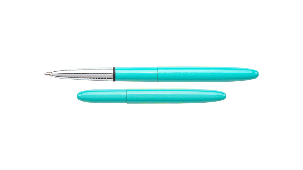 Fisher Space Pen Bullet Space Pen, PR-4 Black Ink, Medium Point, 5.25 / 3.75 in Length, Gift Boxed, Tahitian Blue, 400TBL