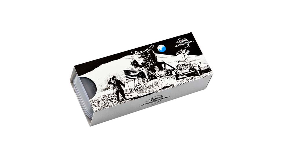 Fisher Space Pen Bullet Space Pen w/ NASA Meatball Logo, Matte Black, 400B-NASAMB