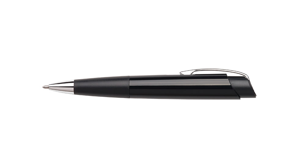 Fisher Space Pen Eclipse Space Pen, PR-4 Black Ink, Medium Point, 5.11 in Length, Blister Carded, Plastic, Black, ECL
