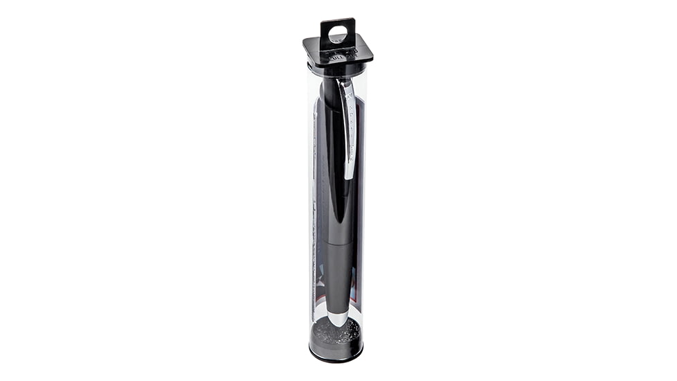 Fisher Space Pen Eclipse Space Pen, PR-4 Black Ink, Medium Point, 5.11 in Length, Blister Carded, Plastic, Black, ECL