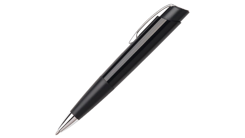 Fisher Space Pen Eclipse Space Pen, PR-4 Black Ink, Medium Point, 5.11 in Length, Blister Carded, Plastic, Black, ECL