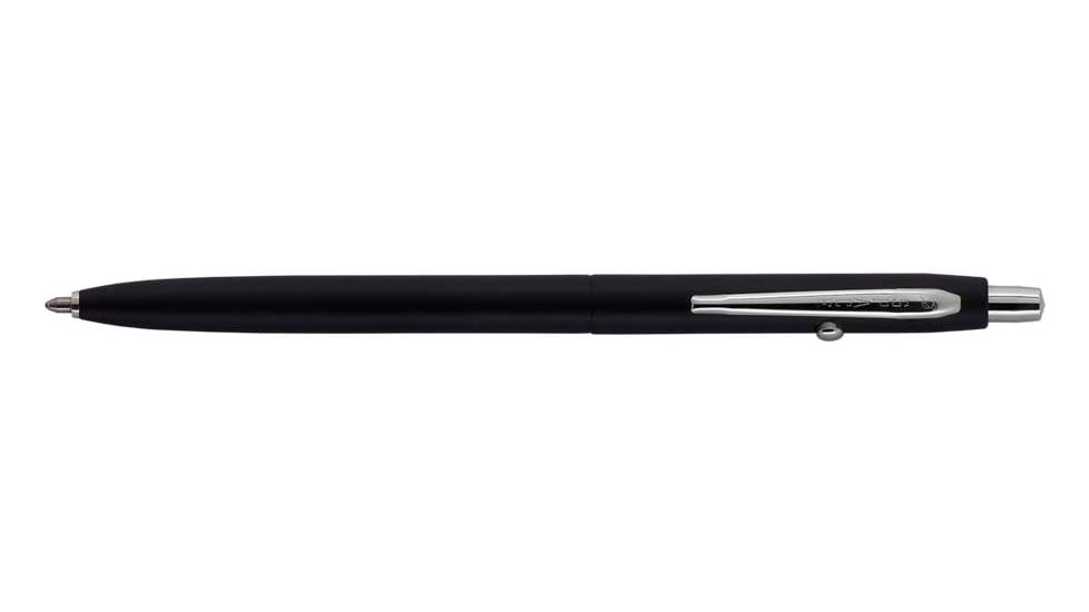 Fisher Space Pen Shuttle Space Pen with Chrome Accents, Matte Black/Chrome, CH4BC