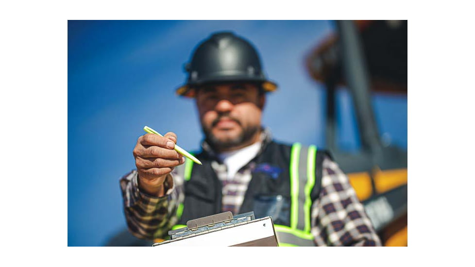 Fisher Space Pen Tradesman Space Pen, Flourescent Yellow, SM4TMY