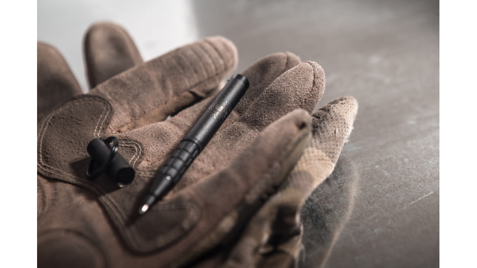 Fisher Space Pen Trekker Space Pen w/ Coast Guard Insignia, PR-4 Black Ink, Medium Point, 3.875 in Length, Matte, Gift Boxed, Black, 725B-CG