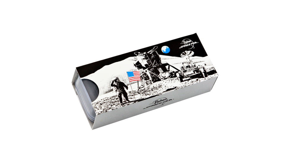 Fisher Space Pen X-Mark Bullet Space Pen, PR-4 Black Ink, Medium Point, 5.27 in Length, Gift Boxed, w/ Square Top Cap, Chrome, 400WCCL