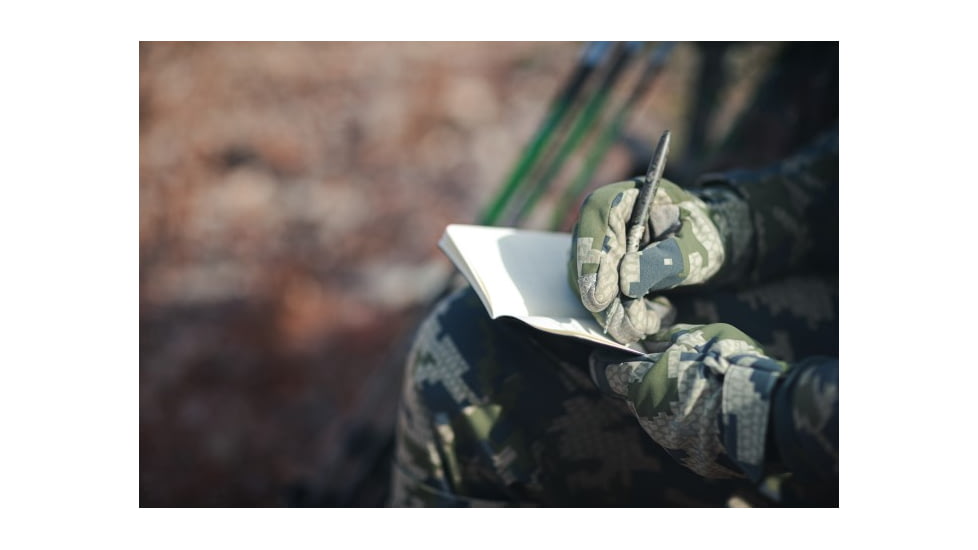 Fisher Space Pen TrueTimber Strata Bullet Space Pen, PR-4 Black Ink, Medium Point, 5.25 / 3.75 in Length, Gift Boxed, TrueTimber Strata, 400TS