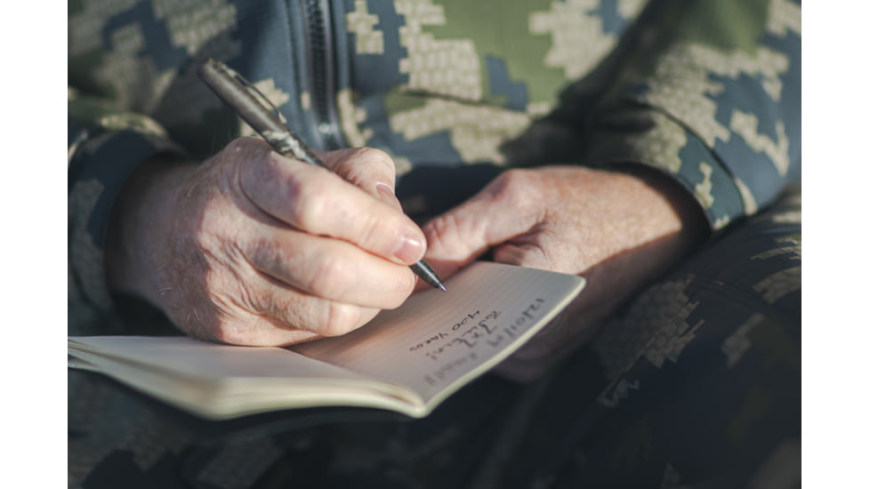 Fisher Space Pen TrueTimber Strata Space Pen, PR-4 Black Ink, Medium Point, 5.27 in Length, Gift Boxed, TrueTimber Strata, M4TS