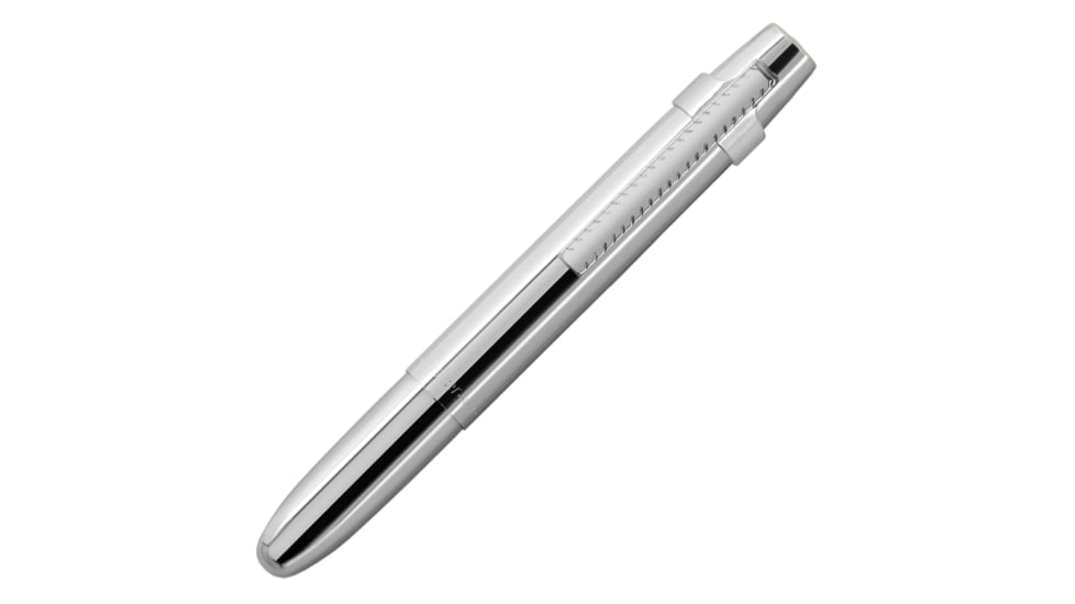 Fisher Space Pen X-Mark Bullet Space Pen, PR-4 Black Ink, Medium Point, 5.27 in Length, Gift Boxed, w/ Square Top Cap, Chrome, 400WCCL