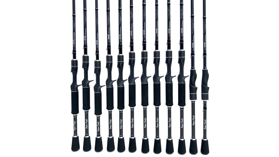 Fitzgerald Fishing Bryan Thrift The Crankbait Rods, Heavy, Black, 7ft4in, TCB74H