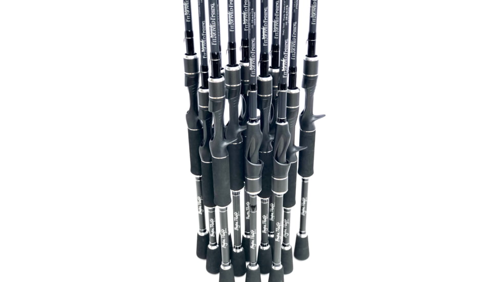 Fitzgerald Fishing Bryan Thrift The Crankbait Rods, Heavy, Black, 7ft4in, TCB74H