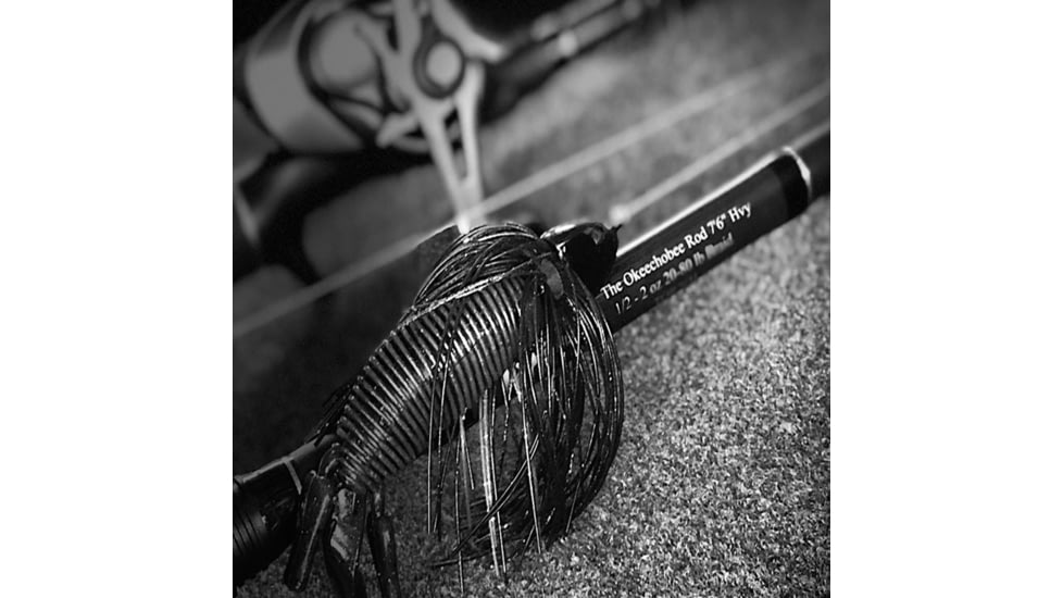 Fitzgerald Fishing Original Series, The Okeechobee Rods, Black, 7ft6in, TOR76H