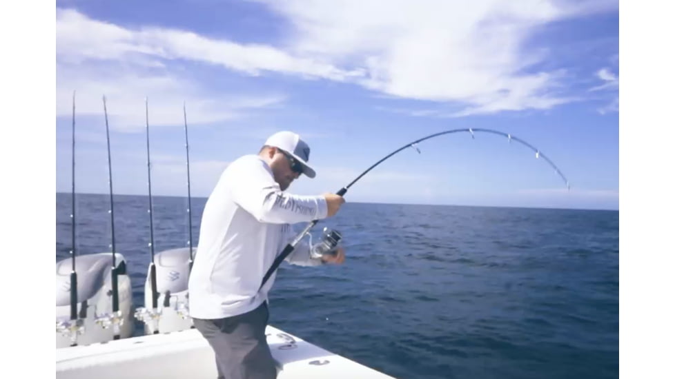 Fitzgerald Fishing Stunner HD Saltwater Series Rods, X Heavy Spinner, Black, 6ft0in, ST60XHS