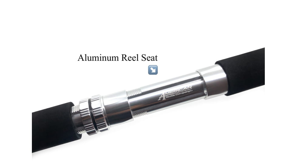 Fitzgerald Fishing Stunner HD Saltwater Series Rods, X Heavy Spinner, Black, 6ft0in, ST60XHS