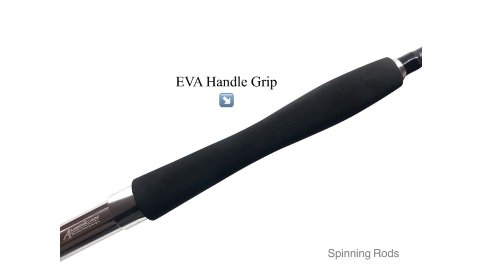 Fitzgerald Fishing Stunner HD Saltwater Series Rods, X Heavy Spinner, Black, 6ft0in, ST60XHS