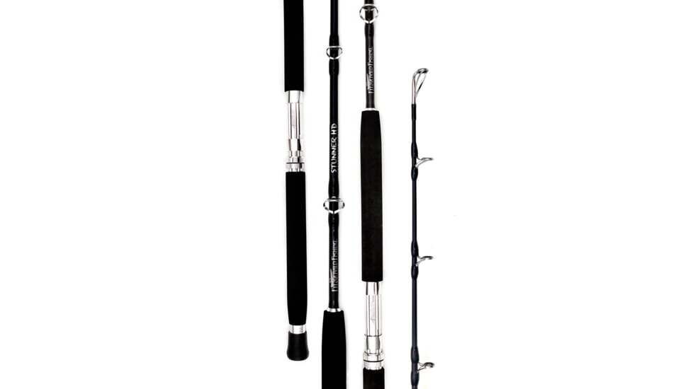 Fitzgerald Fishing Stunner HD Saltwater Series Rods, X Heavy Spinner, Black, 6ft0in, ST60XHS
