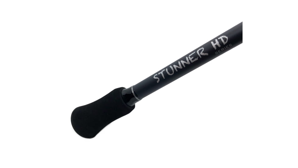 Fitzgerald Fishing Stunner HD Series Rods, Medium Heavy Casting, Black, 6ft8in, ST68MH