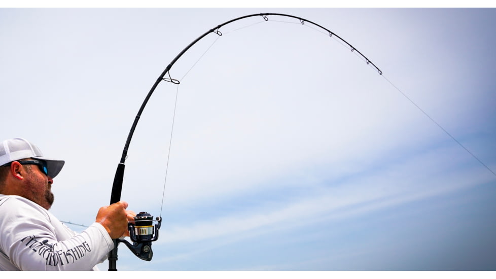 Fitzgerald Fishing Stunner X Series Offshore Rods, X Heavy Spinning, Black, 7ft2in, ST72XHS