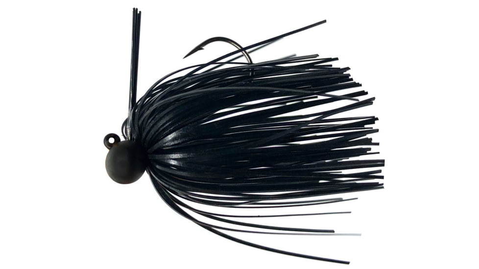 Fitzgerald Fishing Thrift Tungsten Micro Jig, Black, 3/8oz, FFTMJ38B