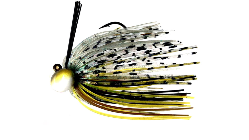 Fitzgerald Fishing Thrift Tungsten Micro Jig, Threadfin Shad, 3/8oz, FFTMJ38TS