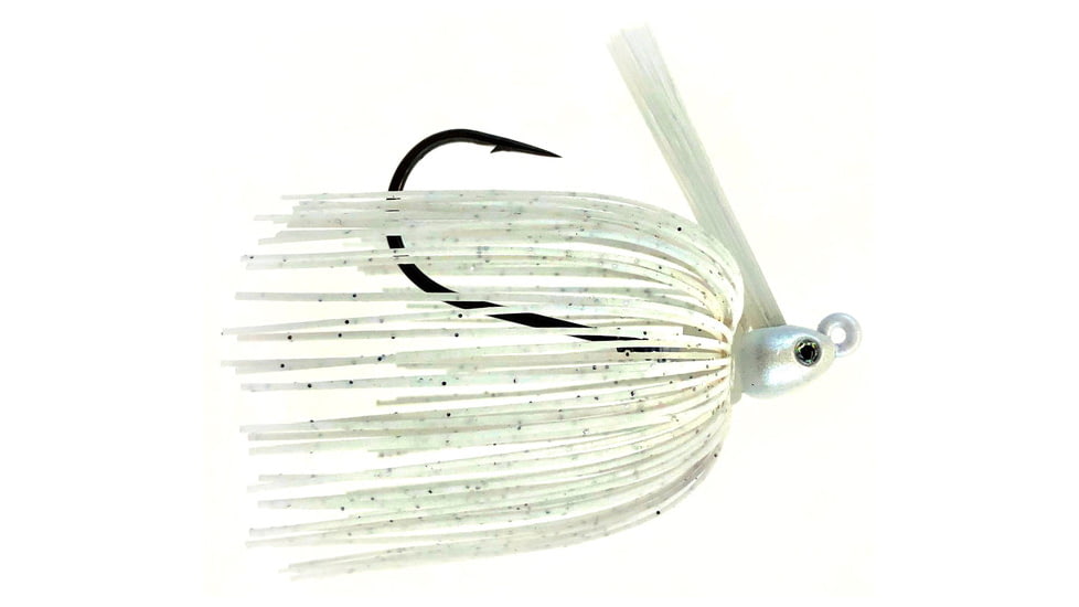 Fitzgerald Fishing Tungsten Swim Jig, White, 1/2oz, FFSWJ12W