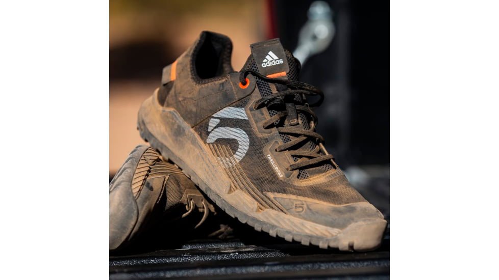 Five Ten 5.10 Trailcross LT Shoes - Mens, Core Black/Grey Two/Solar Red, 12, EE8889-12