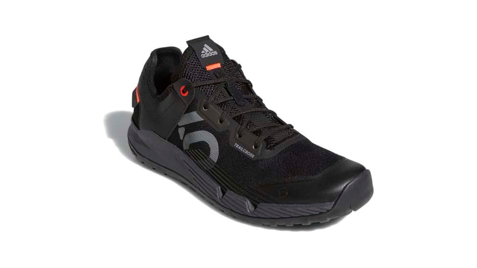 Five Ten 5.10 Trailcross LT Shoes - Mens, Core Black/Grey Two/Solar Red, 12, EE8889-12