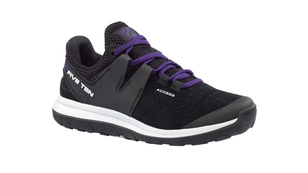 Five Ten Access Leather Approach Shoe - Women's, Solid Grey, 6.5 US 5504-6.5