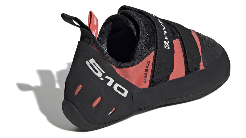 Five Ten Anasazi LV Pro Climbing Shoes - Womens, Easy Coral/Black/Red, 10, BC0923-10