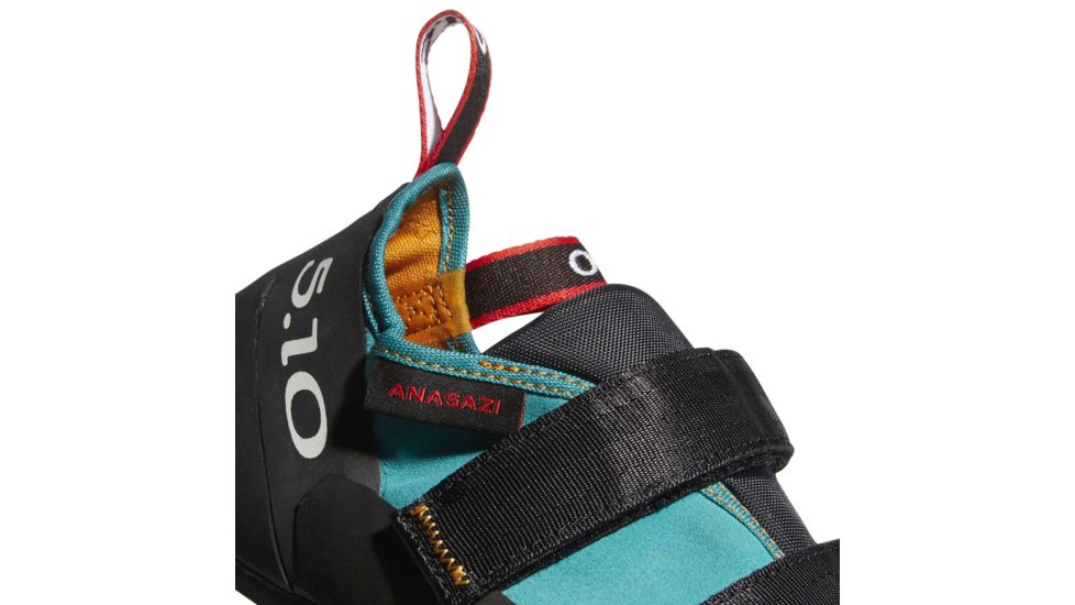 Five Ten Anasazi LV W - Womens, Collegiate Aqua/Black/Red, 8, BC0953-8