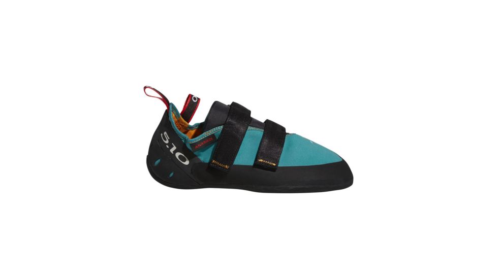 Five Ten Anasazi LV W - Womens, Collegiate Aqua/Black/Red, 8, BC0953-8