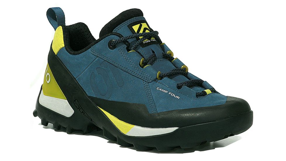 Five Ten Camp Four Hiking Shoe - Mens-Marine/Citron-Medium-10.5 US