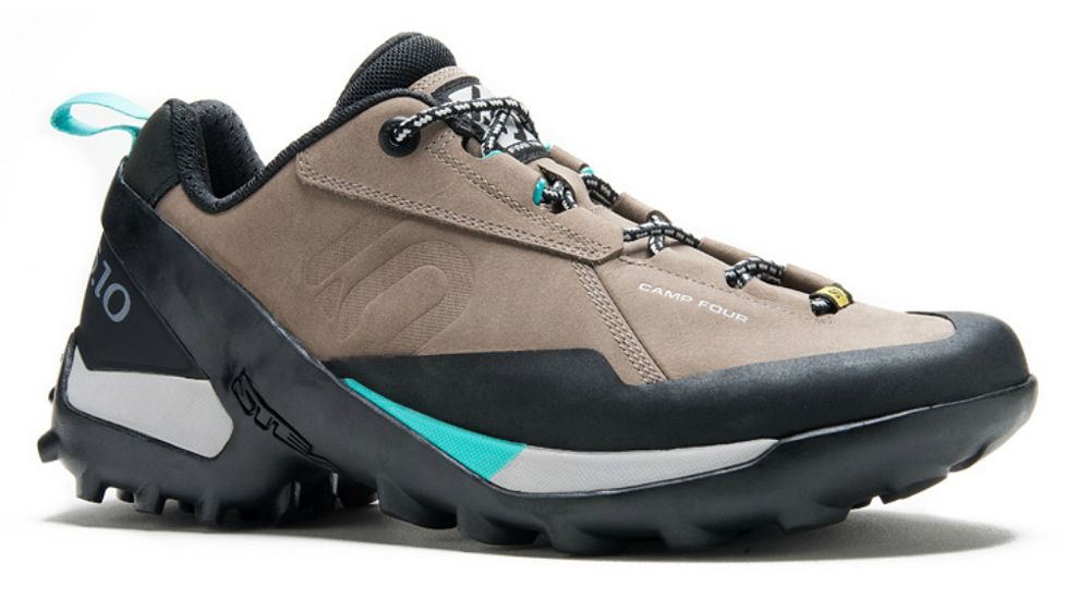 Five Ten Camp Four Hiking Shoe - Womens-Brown/Mint-Medium-7.5 US