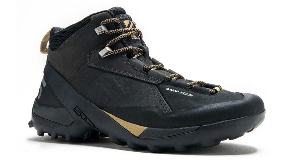 Five Ten Camp Four Mid Hiking Boot - Mens-Black/Grey-Medium-10 US