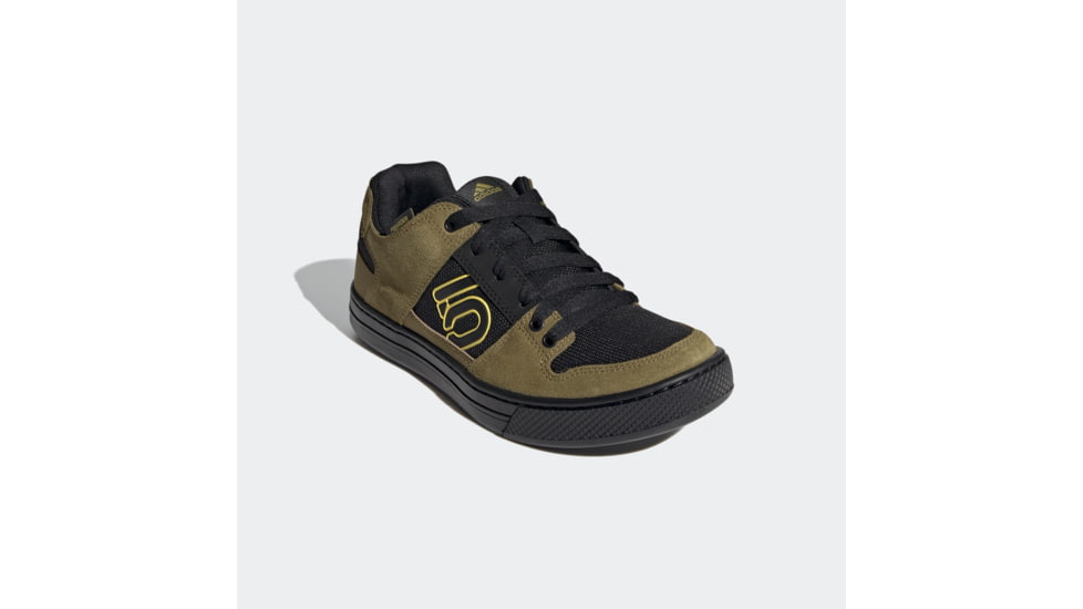Five Ten Five Ten Freerider Shoes - Mens, Hazy Yellow/Wild Moss/Core Black, 12, FW2841-12