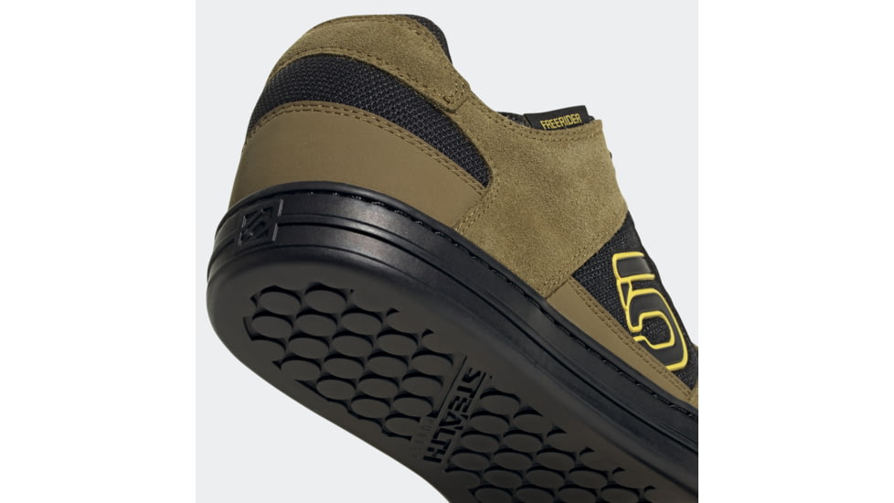 Five Ten Five Ten Freerider Shoes - Mens, Hazy Yellow/Wild Moss/Core Black, 12, FW2841-12