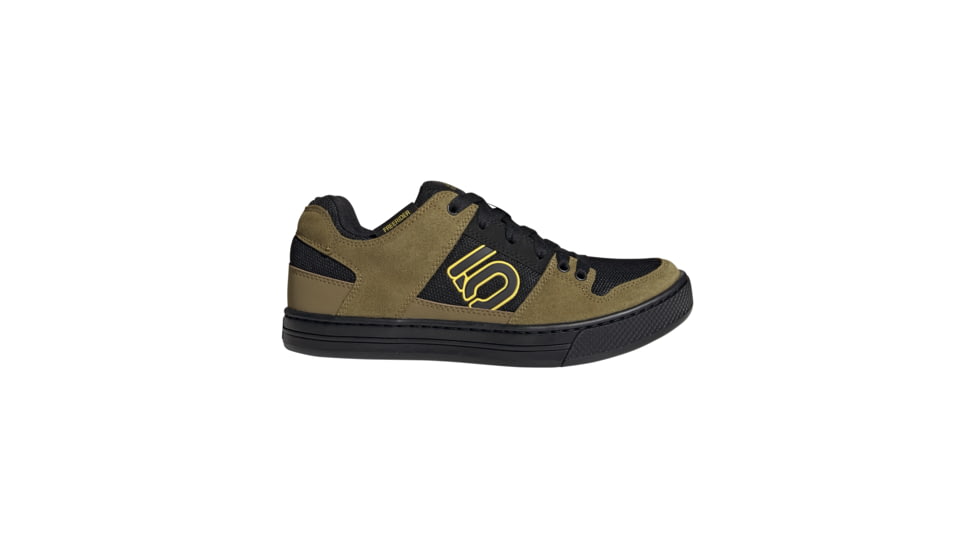 Five Ten Five Ten Freerider Shoes - Mens, Hazy Yellow/Wild Moss/Core Black, 12, FW2841-12