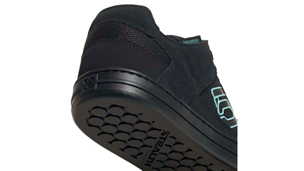 Five Ten Freerider Shoes - Womens, Core Black/Acid Mint/Core Black, 6.5, FX4449-6.5